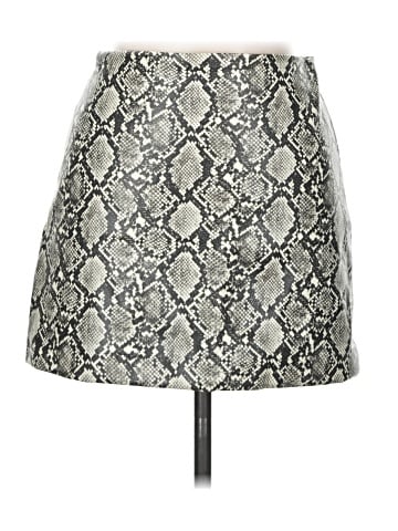 H&M Faux Leather Skirt (view 1)
