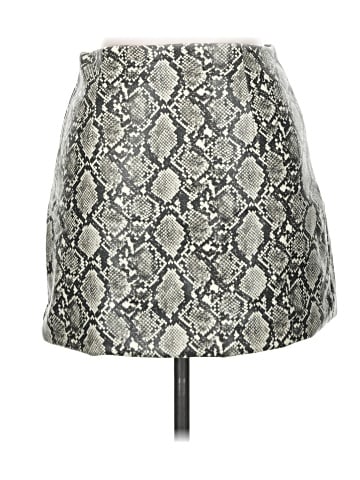 H&M Faux Leather Skirt (view 2)