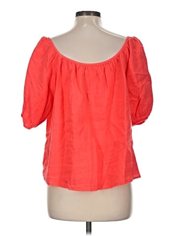 Velvet by Graham & Spencer Short Sleeve Blouse (view 2)