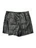 Zara 100% Polyester Black Faux Leather Skirt Size M - photo 2