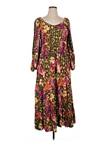 Terra & Sky Casual Dress (view 1)