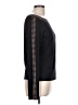 St. John Black Long Sleeve Top Size L - photo 4