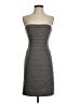 BCBGMAXAZRIA Solid Gray Cocktail Dress Size 4 - photo 1