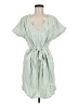 Max Studio Stripes Green Casual Dress Size M - photo 1