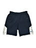 Nike 100% Polyester Color Block Blue Athletic Shorts Size 6 - photo 1