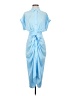 Steve Madden 100% Polyester Blue Casual Dress Size 0 - photo 1
