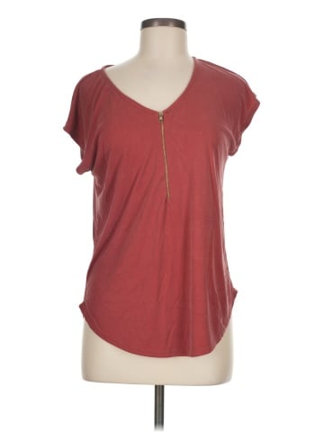 Green Envelope Short Sleeve Henley (view 1)