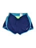 Nike 100% Polyester Color Block Blue Athletic Shorts Size XS - photo 1