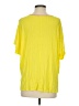 Haptics Color Block Yellow Short Sleeve Top Size S - photo 2