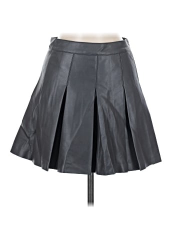 OAK + FORT Faux Leather Skirt (view 1)