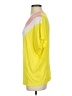 Haptics Color Block Yellow Short Sleeve Top Size S - photo 5
