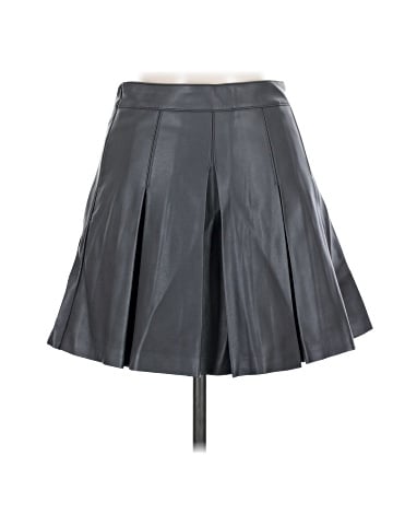 OAK + FORT Faux Leather Skirt (view 2)