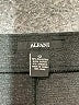 Alfani Solid Black Gray Casual Skirt Size 12 - photo 4