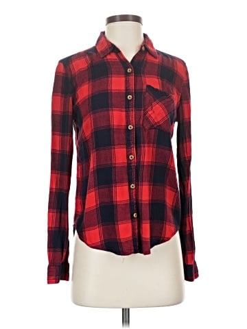 Forever 21 Long Sleeve Button-Down Shirt (view 1)