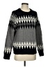 J.Crew Chevron-herringbone Gray Pullover Sweater Size S - photo 1