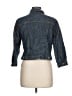 Ann Taylor 100% Cotton Blue Denim Jacket Size L - photo 2