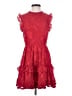 Lulus 100% Polyester Red Cocktail Dress Size S - photo 1