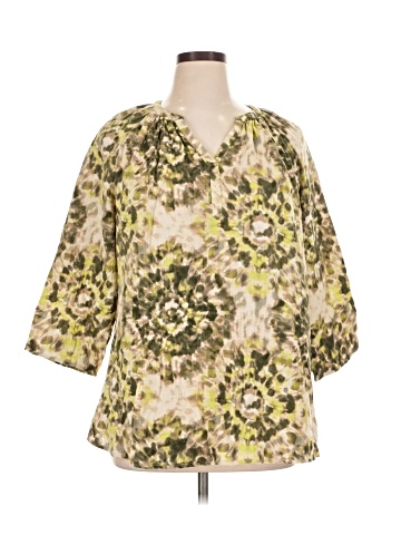 Belle By Kim Gravel 3/4 Sleeve Blouse (view 1)