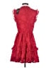 Lulus 100% Polyester Red Cocktail Dress Size S - photo 2