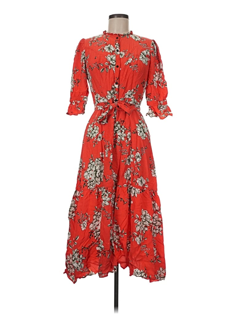 Pre-owned Marissa Webb Collective Casual Dress In Red