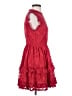 Lulus 100% Polyester Red Cocktail Dress Size S - photo 4