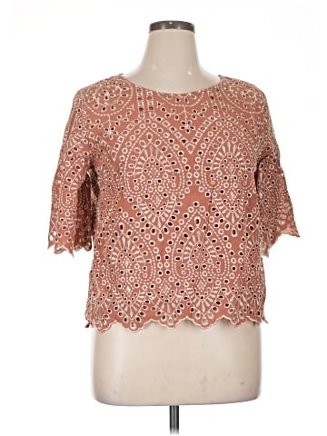 Ann Taylor Factory Short Sleeve Top (view 1)