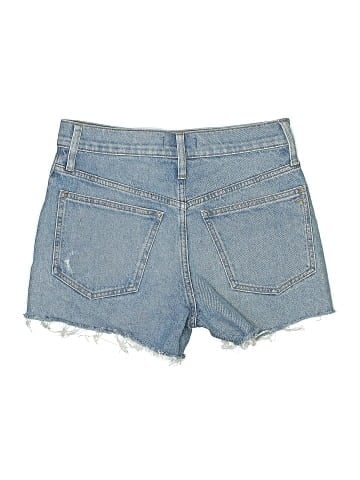 Madewell The Perfect Jean Short in Snyder Wash: TENCEL&trade; Denim Edition (view 2)