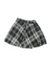 H&M 100% Polyester Plaid Black Skirt Size 5T - photo 2