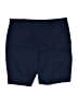 Basic Editions 100% Cotton Solid Blue Shorts Size S - photo 2