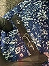 Jessica Simpson 100% Polyester Blue 3/4 Sleeve Blouse Size M - photo 7