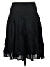 Gap Solid Black Formal Skirt Size 16 - photo 2