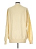Unbranded 100% Cashmere Color Block Yellow Cashmere Pullover Sweater Size L (estimated) - photo 2