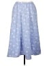 Appleseeds 100% Polyester Paisley Blue Casual Skirt Size 16 (petite) - photo 1