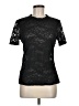Johnny Was Floral Black Short Sleeve Top Size M - photo 1
