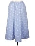 Appleseeds 100% Polyester Paisley Blue Casual Skirt Size 16 (petite) - photo 2