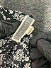 Pleione Print Black Gray Casual Pants Size L - photo 7