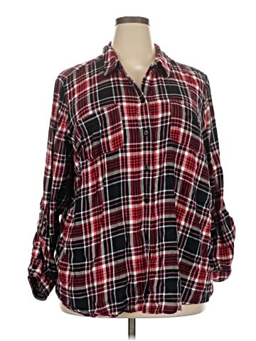 Kim Rogers Long Sleeve Button-Down Shirt (view 1)