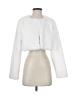 Windsor 100% Polyester White Faux Fur Jacket Size S - photo 1