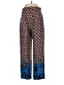 Zara Print Blue Casual Pants Size XS - photo 2