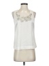 Ann Taylor LOFT White Sleeveless Blouse Size XS (petite) - photo 1
