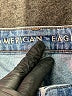 American Eagle Outfitters 100% Cotton Stripes Blue Jeans Size 6R - photo 7