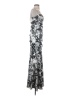 Xscape Silver Cocktail Dress Size 4 - photo 4