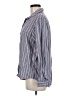 Grayson 100% Cotton Stripes Gray Long Sleeve Button-Down Shirt Size Med (3) - photo 5