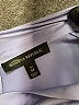 Banana Republic 100% Polyester Blue Long Sleeve Blouse Size M (tall) - photo 7