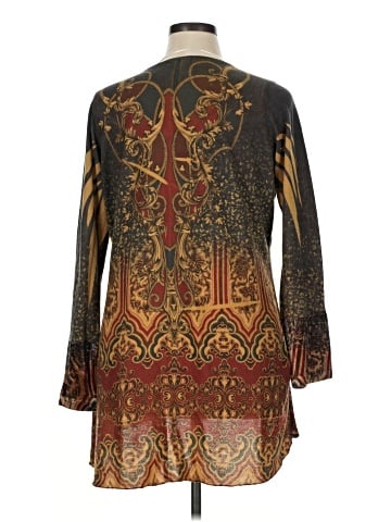 Live and Let Live 3/4 Sleeve Blouse (view 2)