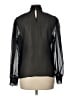 1.State 100% Polyester Stars Black Long Sleeve Blouse Size L - photo 2