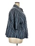 Apt. 9 Stripes Blue 3/4 Sleeve Button-Down Shirt Size 3X - photo 4