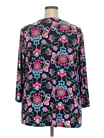 Lane Bryant 3/4 Sleeve T-Shirt (view 2)