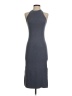 Theory Solid Gray Casual Dress Size P (petite) - photo 1