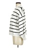 Dreamers Stripes White Turtleneck Sweater Size M - photo 5